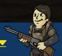 Generic raider's dialogue icon in Fallout Shelter Online, variant 2