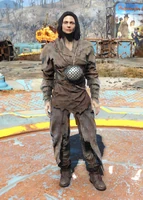 Female long brown rags