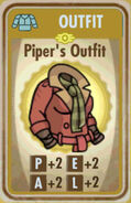 FoS Piper's Outfit Card