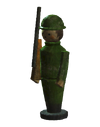 Wooden soldier toy