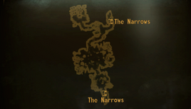 Crossroad cavern local map