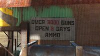 FO4 Commonwealth Weaponry1.jpg (300 KB) Exterior sign