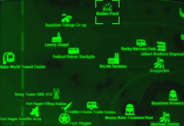 FO4 map Walden Pond