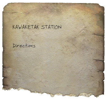 Kawaketak Station flyer
