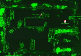 Milton parking garage local map