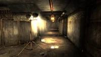 Fo3 Vault 106 LQ Medical Bay Corridor.png (833 KB) Corridor leading into the medical bay
