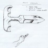 Punch Dagger Concept Art (Fallout Tactics)