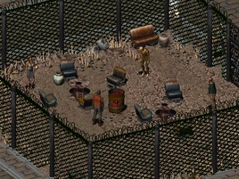 VC courtyard prisoners