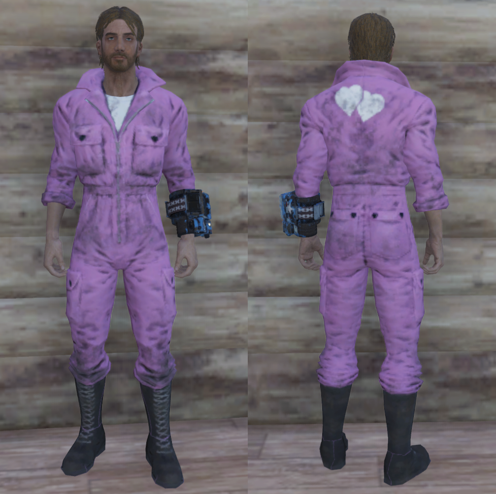 Pink mechanic jumpsuit sale