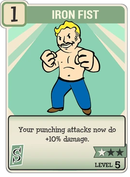 FO76 Iron Fist perk