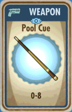 Pool cue (Fallout 4), Fallout Wiki