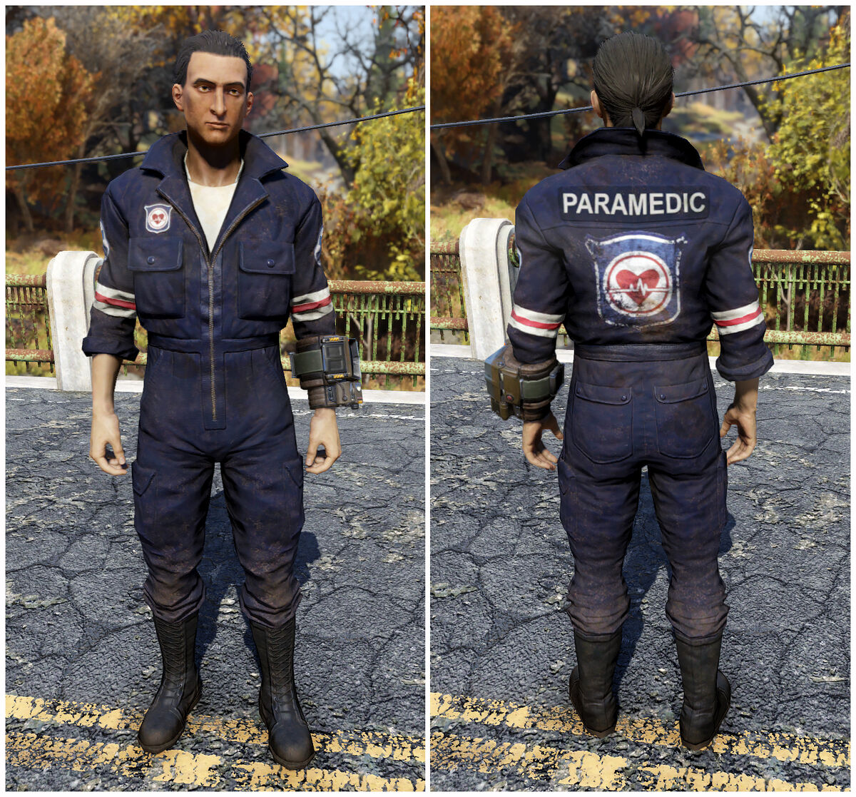 Fallout 4 боевой костюм медика фото 20