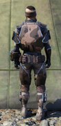 Forest scout armor back