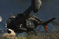 Vertibird in Fallout 4 trailer