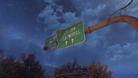 FO76 Sutton Flatwoods sign