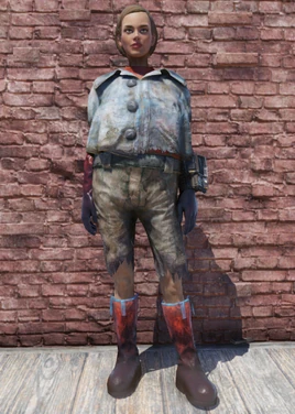 FO76 Tattered Mole Outfit
