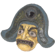 Fasnacht yellow soldier mask (Protectron)