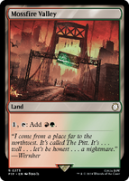 Magic: The Gathering card (Mossfire Valley)