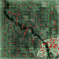 Fallout 3 Capital Wasteland NE Map Map for Xbox 360 by jekoln - GameFAQs