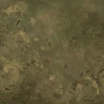 An improvised camouflage pattern created by .