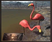 Fo4 gabrielle-adams-falloutflamingos.jpg (174 KB) Pink flamingo