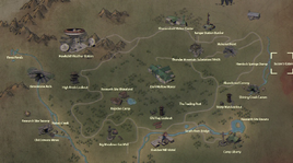 Susan's cabin map