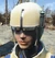 Synth helmet worn