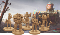 The New California character pieces