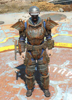 Heavy metal armor