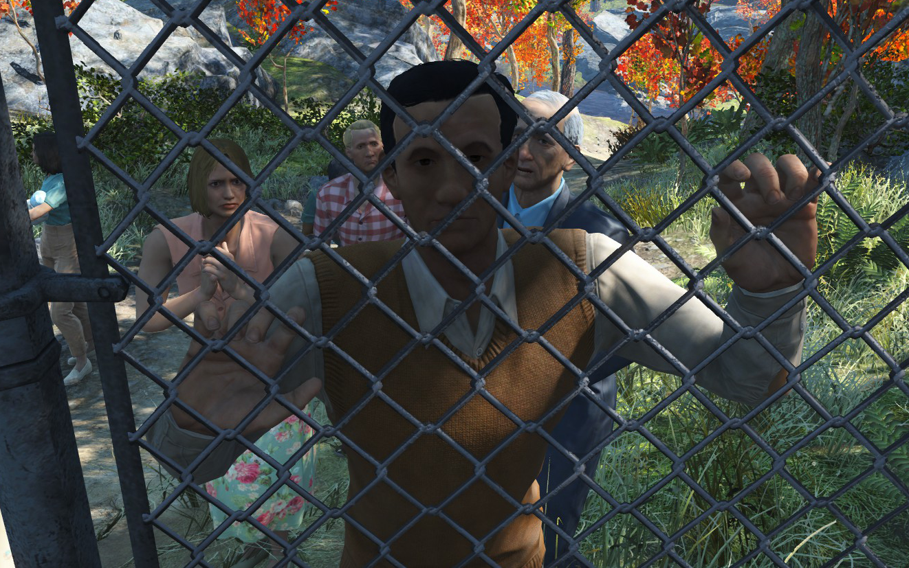 fallout 4 chain link fence