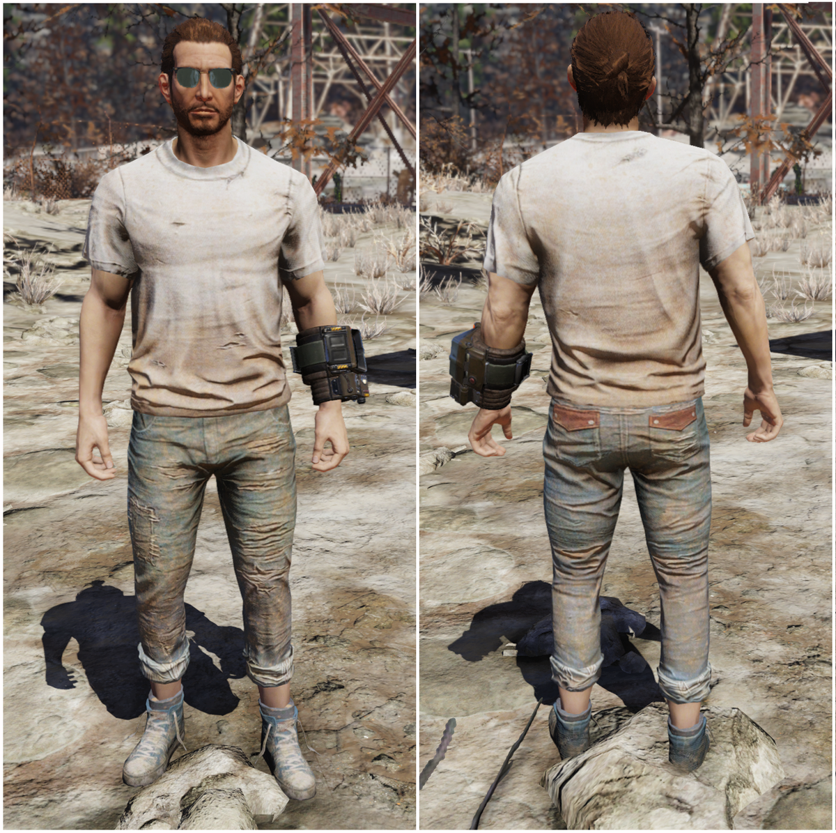 Fallout 4 моды мужские одежда
