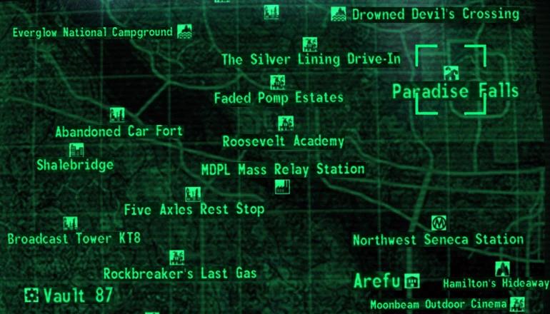 FALLOUT 3 All Locations 