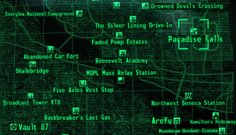 Fallout 3 world map, Fallout Wiki