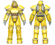 FO4CC T-51 power armor yellow
