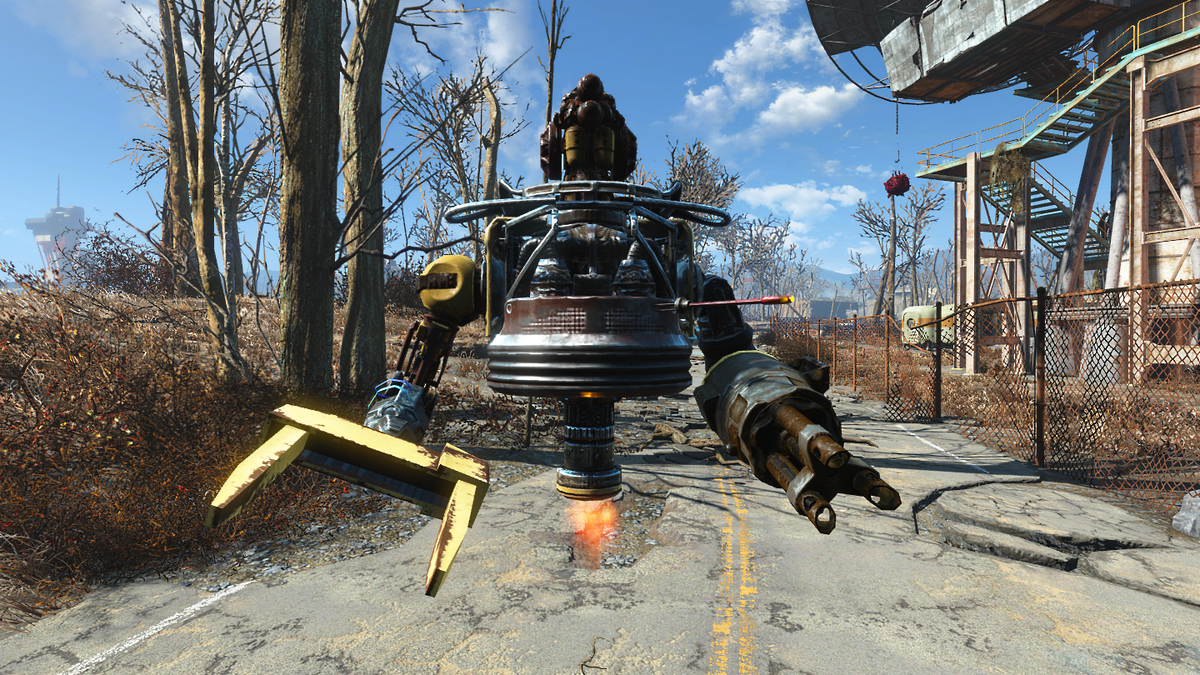 Robot home defence for fallout 4 фото 94