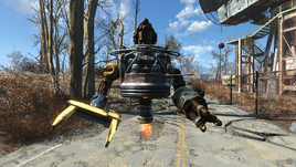 FO4 Rogue Robot