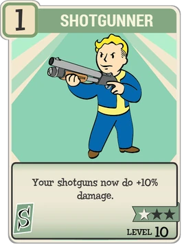 FO76 Shotgunner perk