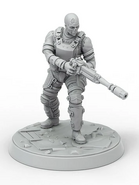 Sinjin Fallout: Wasteland Warfare figurine