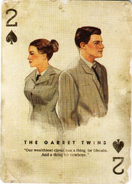 The Garrets on the Collector's Edition playing card