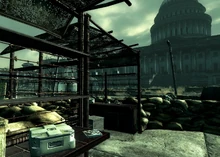 The tape, next to a stimpak and ammunition box