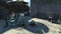 South of the Nuka-station, book store around the back