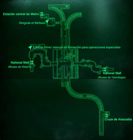 Esp Estación del Museo Mapa Int Loc