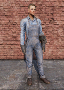 Clean steel worker uniform