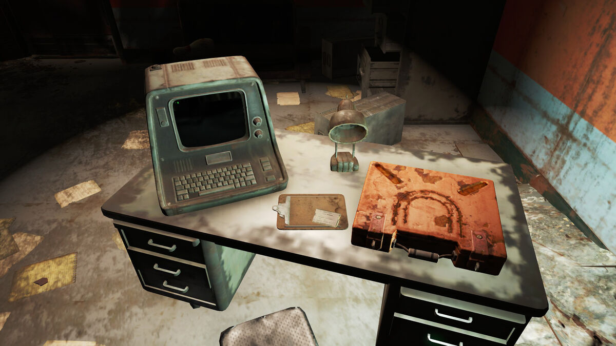 Fallout 4 завод дженерал атомикс сейф требуется терминал фото 23