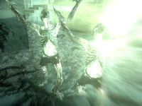 在白宫中发射辐射波的發光種