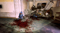 Two dead scientists, Biology Wing