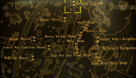 No-bark's shack map