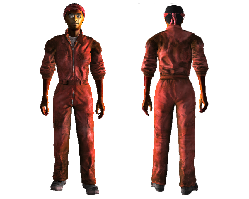 Red's jumpsuit, Fallout Wiki