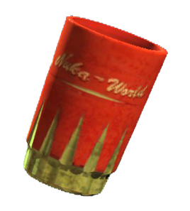 Souvenir drinking glass