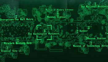 Washington Monument loc map